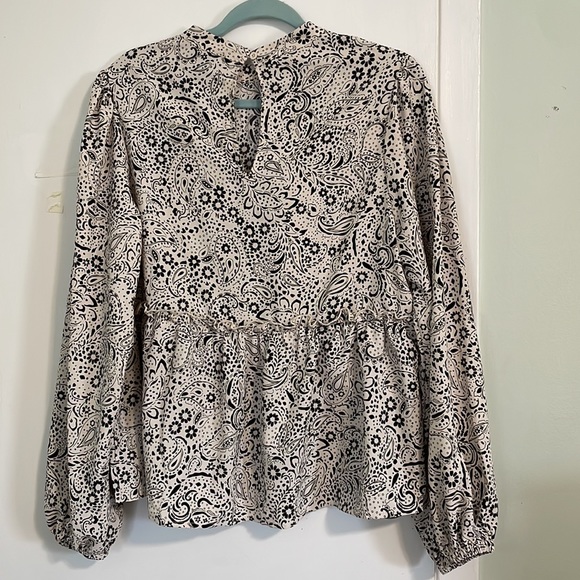 Sanctuary Peplum Waist Women’s Blouse Size Large EUC - Picture 5 of 6